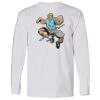 USA-Made Long Sleeve T-Shirt with a Pocket. Thumbnail