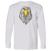 USA-Made Long Sleeve T-Shirt with a Pocket. Thumbnail
