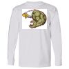 USA-Made Long Sleeve T-Shirt with a Pocket. Thumbnail