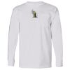 USA-Made Long Sleeve T-Shirt with a Pocket. Thumbnail