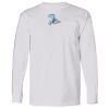 USA-Made Long Sleeve T-Shirt with a Pocket. Thumbnail