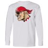 USA-Made Long Sleeve T-Shirt with a Pocket. Thumbnail