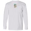 USA-Made Long Sleeve T-Shirt with a Pocket. Thumbnail