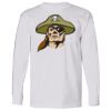 USA-Made Long Sleeve T-Shirt with a Pocket. Thumbnail