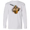 USA-Made Long Sleeve T-Shirt with a Pocket. Thumbnail