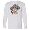 USA-Made Long Sleeve T-Shirt with a Pocket. Thumbnail