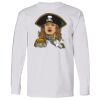 USA-Made Long Sleeve T-Shirt with a Pocket. Thumbnail
