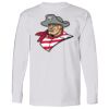 USA-Made Long Sleeve T-Shirt with a Pocket. Thumbnail
