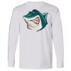 USA-Made Long Sleeve T-Shirt with a Pocket. Thumbnail