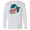 USA-Made Long Sleeve T-Shirt with a Pocket. Thumbnail