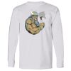 USA-Made Long Sleeve T-Shirt with a Pocket. Thumbnail