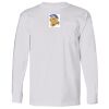 USA-Made Long Sleeve T-Shirt with a Pocket. Thumbnail