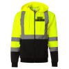 Hi-Vis Full-Zip Hooded Sweatshirt Thumbnail