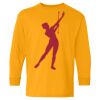 Heavy Cotton Youth Long Sleeve T-Shirt. Thumbnail