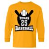 Heavy Cotton Youth Long Sleeve T-Shirt. Thumbnail