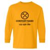 Heavy Cotton Youth Long Sleeve T-Shirt. Thumbnail
