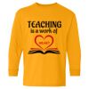 Heavy Cotton Youth Long Sleeve T-Shirt. Thumbnail