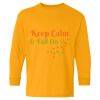 Heavy Cotton Youth Long Sleeve T-Shirt. Thumbnail