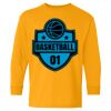 Heavy Cotton Youth Long Sleeve T-Shirt. Thumbnail