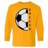 Heavy Cotton Youth Long Sleeve T-Shirt. Thumbnail
