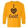 Heavy Cotton Youth Long Sleeve T-Shirt. Thumbnail