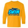 Heavy Cotton Youth Long Sleeve T-Shirt. Thumbnail