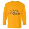 Heavy Cotton Youth Long Sleeve T-Shirt. Thumbnail
