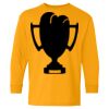 Heavy Cotton Youth Long Sleeve T-Shirt. Thumbnail