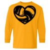 Heavy Cotton Youth Long Sleeve T-Shirt. Thumbnail