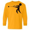 Heavy Cotton Youth Long Sleeve T-Shirt. Thumbnail