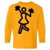 Heavy Cotton Youth Long Sleeve T-Shirt. Thumbnail