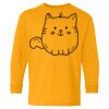 Heavy Cotton Youth Long Sleeve T-Shirt. Thumbnail