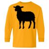 Heavy Cotton Youth Long Sleeve T-Shirt. Thumbnail