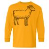 Heavy Cotton Youth Long Sleeve T-Shirt. Thumbnail