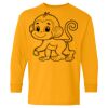 Heavy Cotton Youth Long Sleeve T-Shirt. Thumbnail