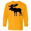 Heavy Cotton Youth Long Sleeve T-Shirt. Thumbnail