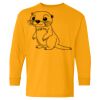 Heavy Cotton Youth Long Sleeve T-Shirt. Thumbnail