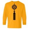 Heavy Cotton Youth Long Sleeve T-Shirt. Thumbnail