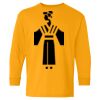Heavy Cotton Youth Long Sleeve T-Shirt. Thumbnail