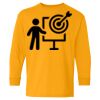 Heavy Cotton Youth Long Sleeve T-Shirt. Thumbnail
