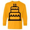 Heavy Cotton Youth Long Sleeve T-Shirt. Thumbnail