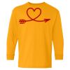 Heavy Cotton Youth Long Sleeve T-Shirt. Thumbnail