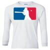Ultra Cotton® Youth Long Sleeve T-Shirt. Thumbnail