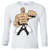 Ultra Cotton® Youth Long Sleeve T-Shirt. Thumbnail