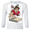 Ultra Cotton® Youth Long Sleeve T-Shirt. Thumbnail