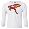 Ultra Cotton® Youth Long Sleeve T-Shirt. Thumbnail