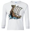 Ultra Cotton® Youth Long Sleeve T-Shirt. Thumbnail