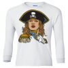 Ultra Cotton® Youth Long Sleeve T-Shirt. Thumbnail