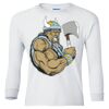 Ultra Cotton® Youth Long Sleeve T-Shirt. Thumbnail