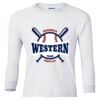 Ultra Cotton® Youth Long Sleeve T-Shirt. Thumbnail